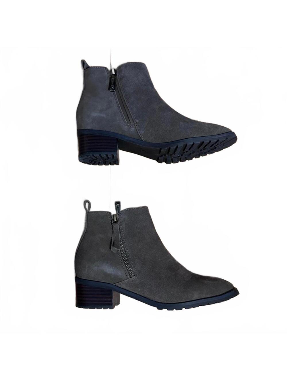 Blondo “Samara” Taupe Suede Waterproof Ankle Boots Style #B7310 | Size 7.5